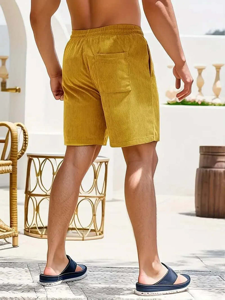 Men's Lightweight Casual Shorts with Drawstring