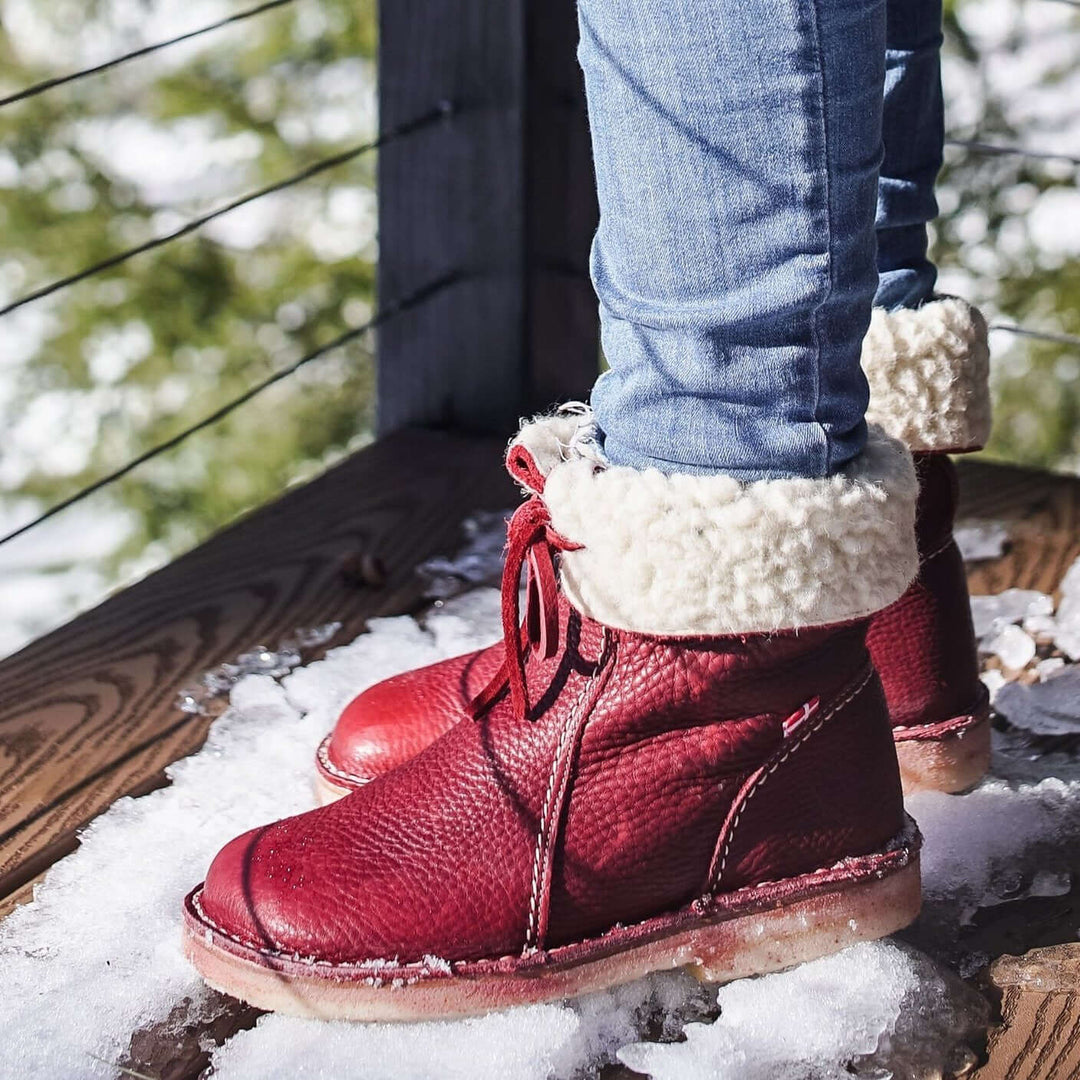 Waterproof Wool-Lined Boots for Women