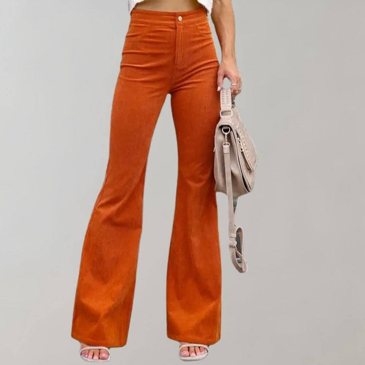 Women's High-Waisted Wide Leg Trousers