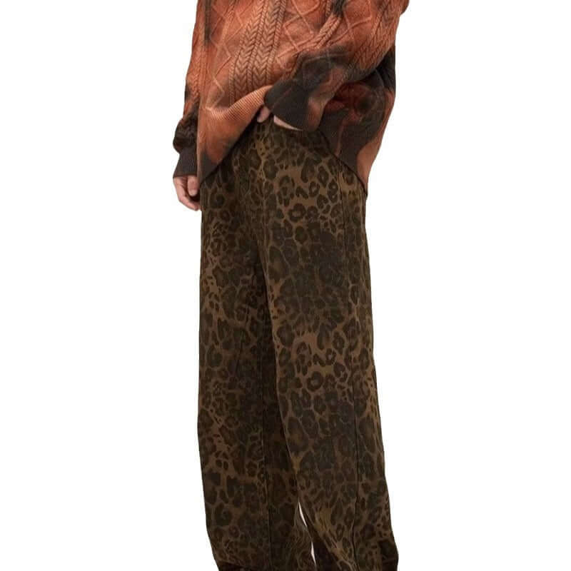 Leopard Print Jeans - Stylish & Comfortable Women's Denim
