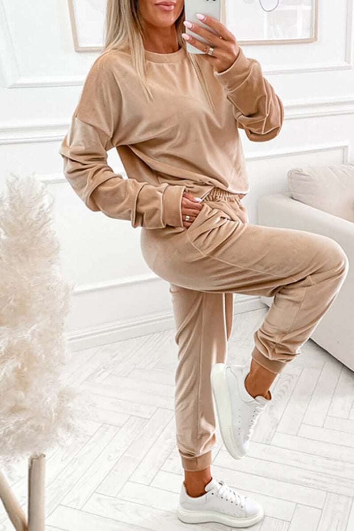 Women's Velvet Lounge Set