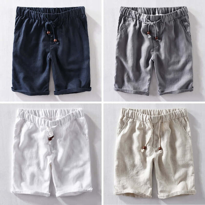 Women's Mid-Rise Casual Shorts with Pockets