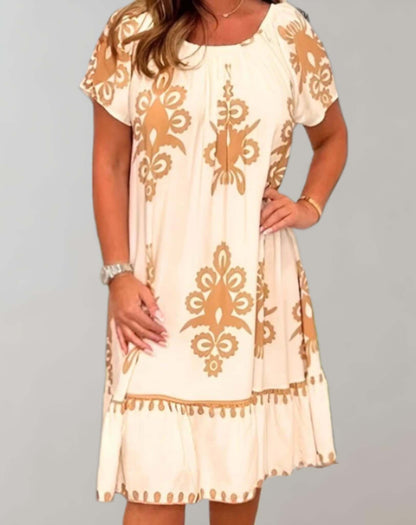 Women's Floral Summer Midi Dress