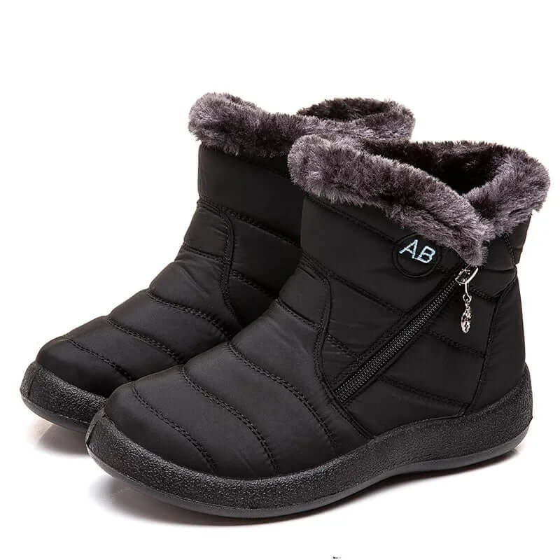 Women's Fur-Lined Casual Ankle Boots