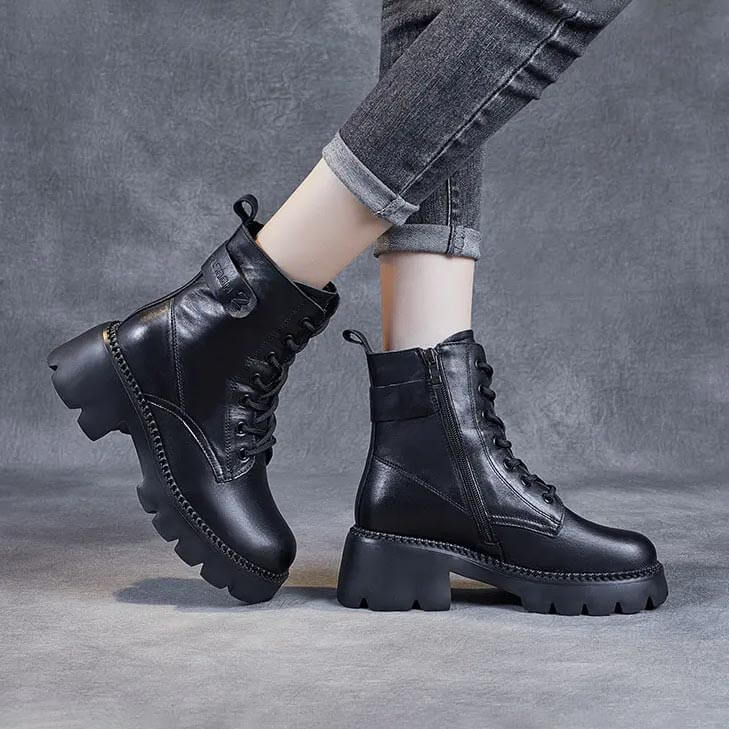 Orthopedic Leather Boots for Women