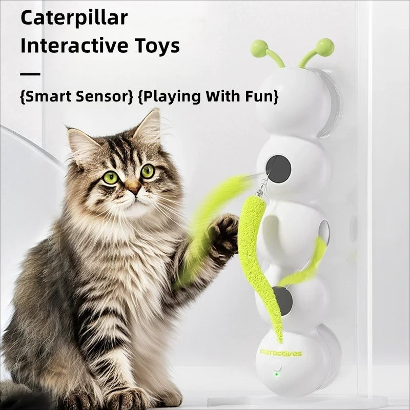 Cat Wall-Mounted Smart Motion Toy for Energetic Play