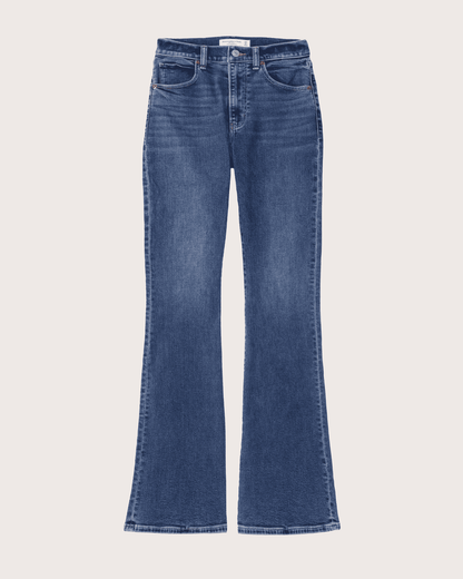 Women's High-Waisted Casual Jeans