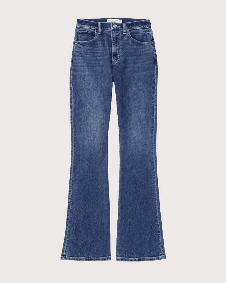 Women's High-Waisted Casual Jeans