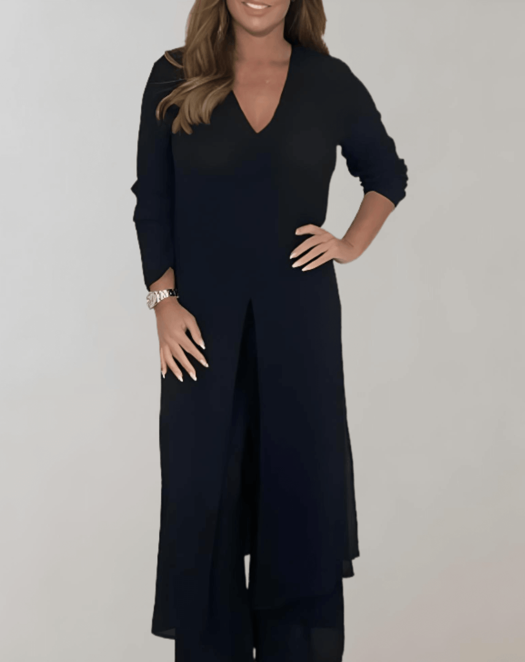 Women's Tweed Co-ord Set - Elegant Two-Piece Outfit