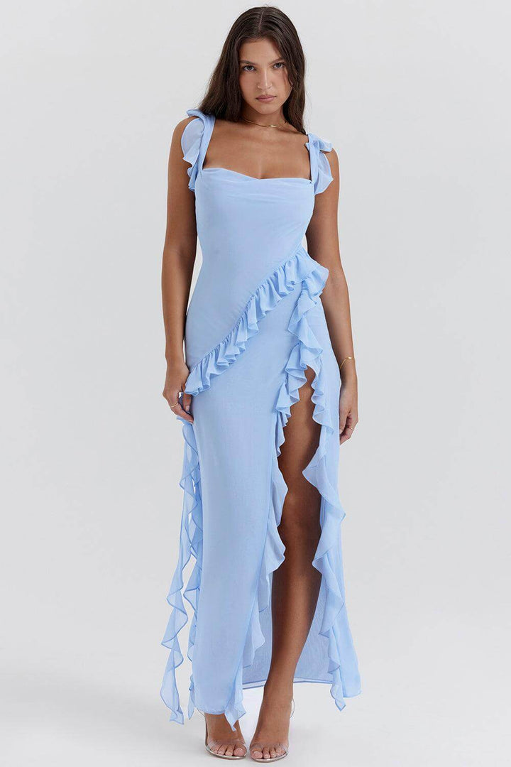 Elegant Summer Dress with Side Slit