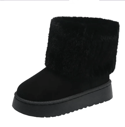 Women's Warm Fur Lined Winter Boots
