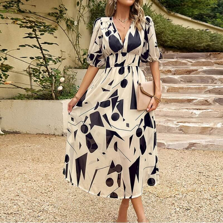 Casual Cotton Midi Summer Dress