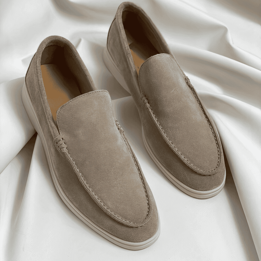 Lightweight Leather Loafers