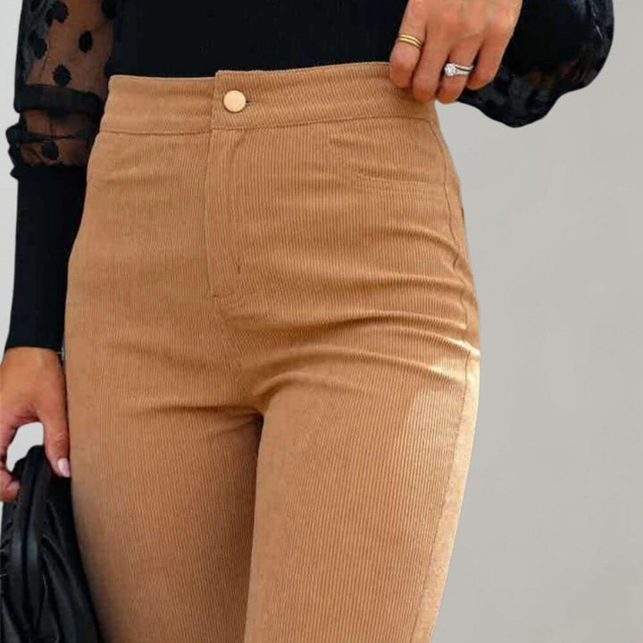 Women's High-Waisted Wide Leg Trousers