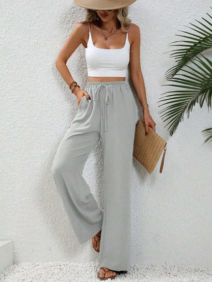 Linen Trousers - Comfortable Fit