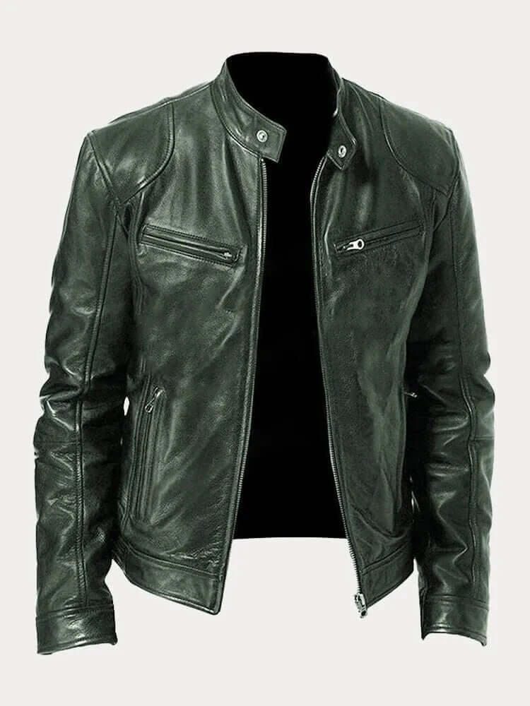 Men's Classic Leather Jacket