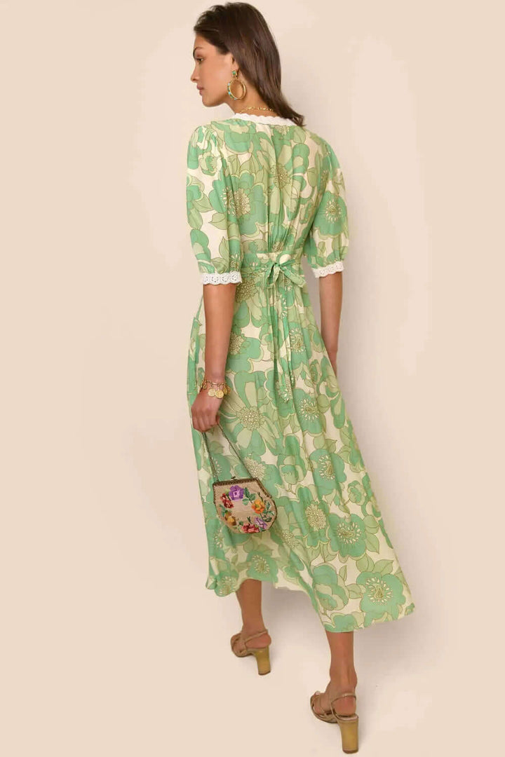 Sleeveless Round Neck Casual Midi Dress