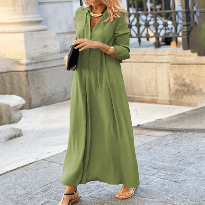 Flowing Maxi Dress - Summer Casual