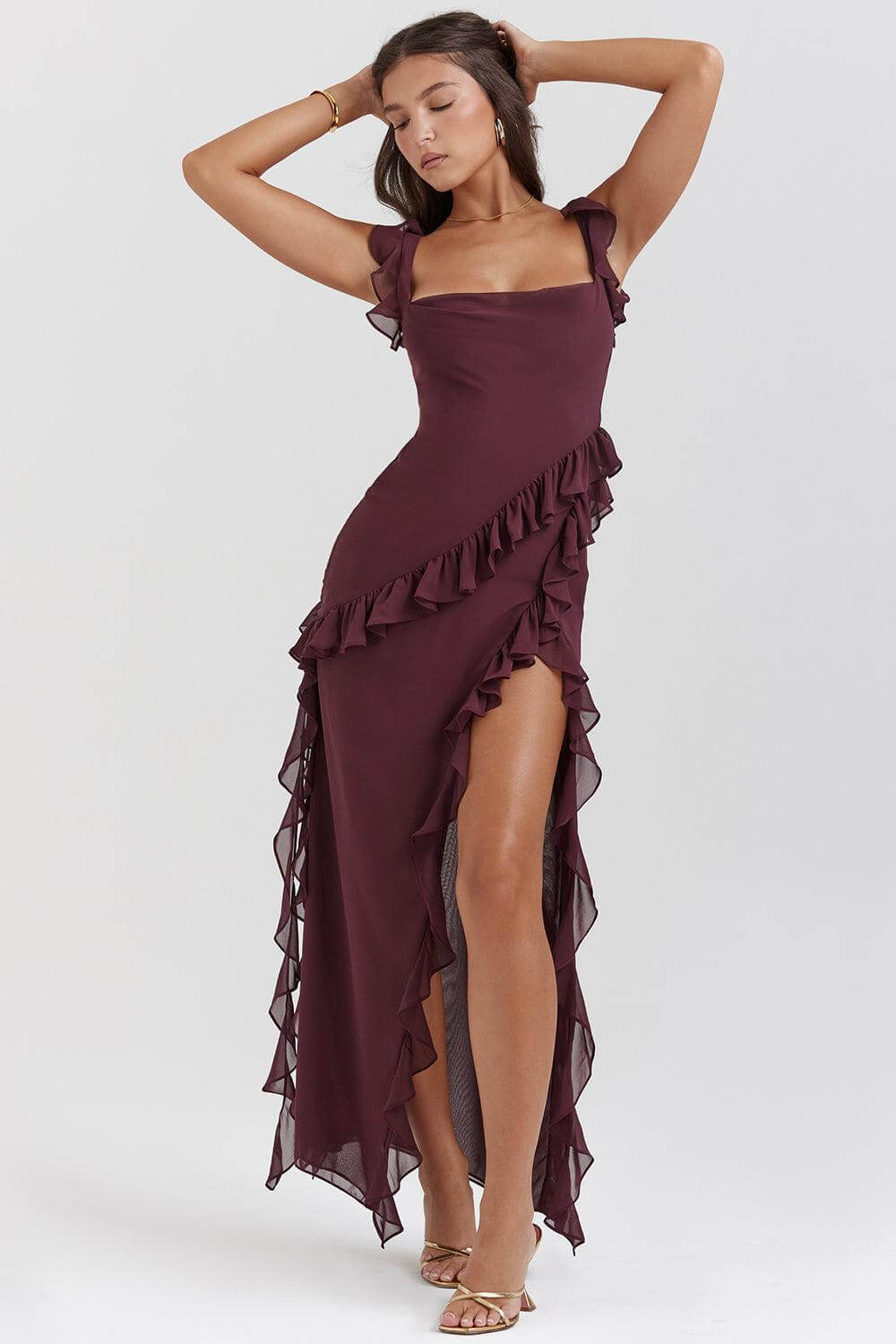 Elegant Summer Dress with Side Slit