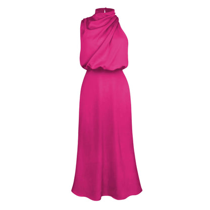 Women's Satin Evening Dress