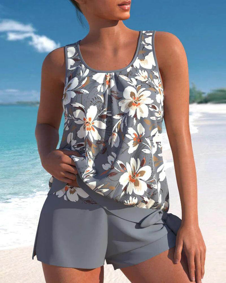 Women's Two-Piece Tankini Swimsuit