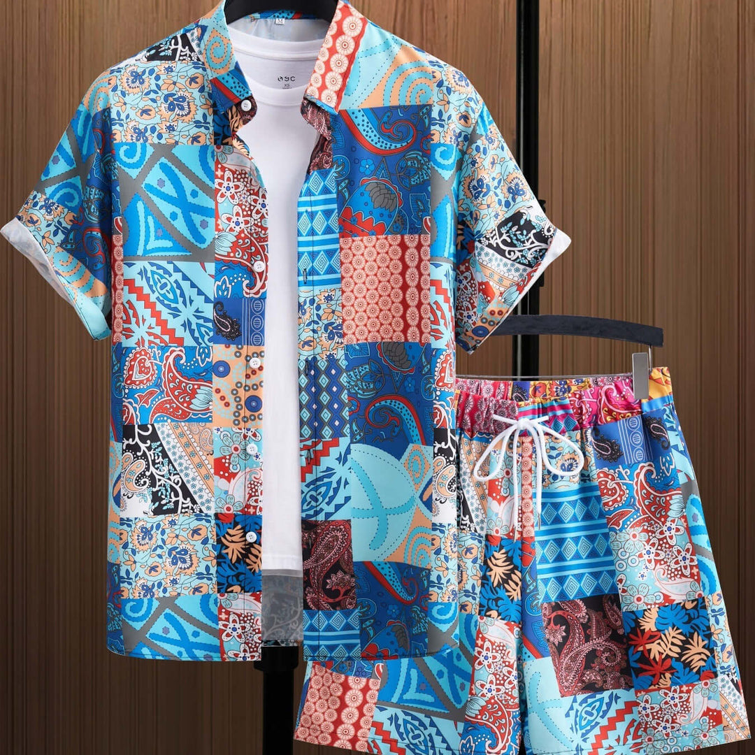 Men's Cotton Blend Summer Set