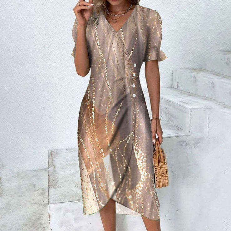 Women's Knee-Length Summer Dress