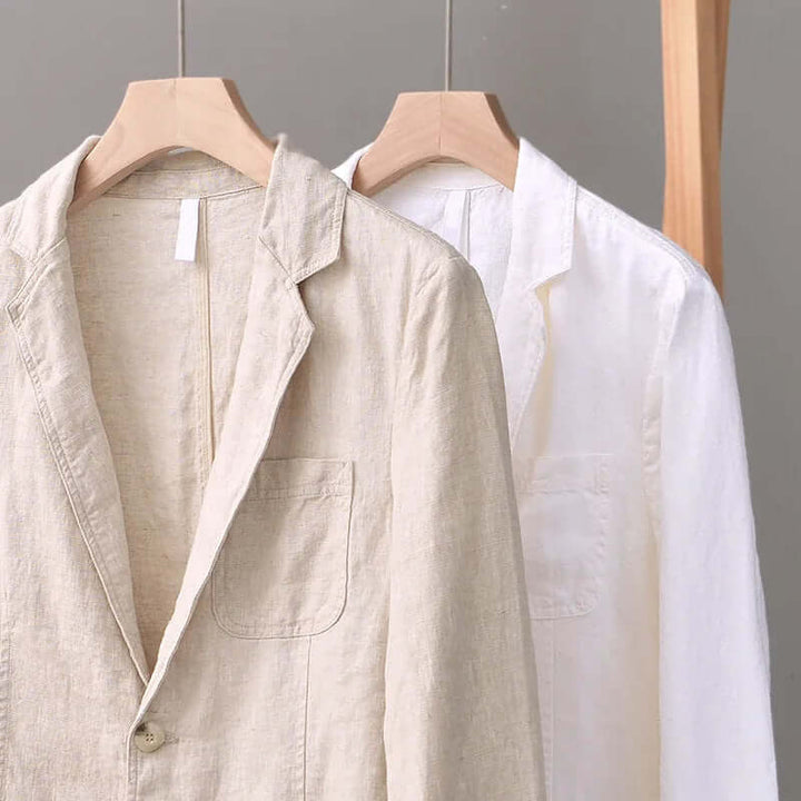 Men's Loose Fit Linen Blazer