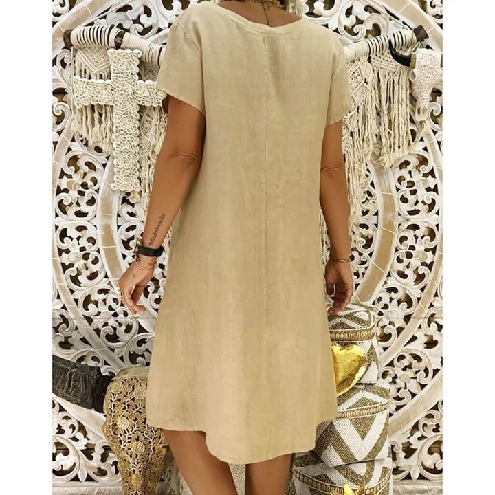 Lightweight Linen Dress - Summer Dress