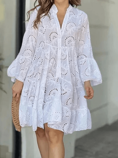Women's Summer V-Neck Dress