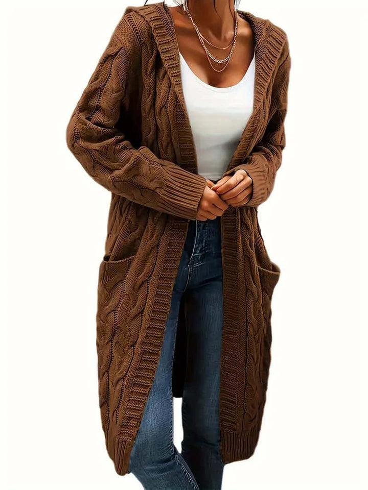 Women's Cozy Hooded Cardigan