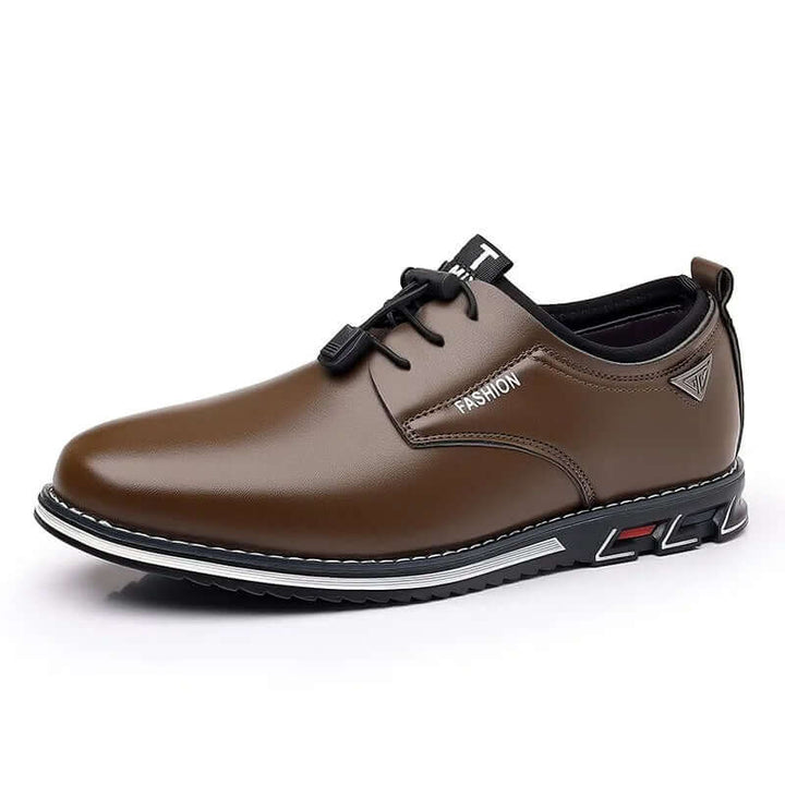 Men's Pointed Toe Casual Lace-Up Shoes