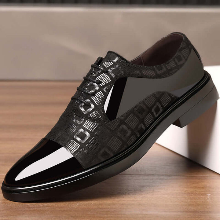 Men’s Formal Patent Leather Oxford Shoes