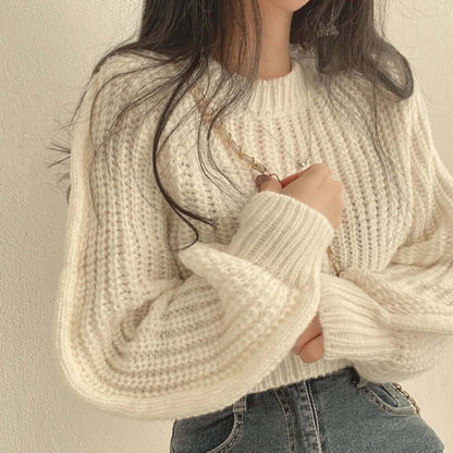 Women's Winter Elegant Long Sleeve Sweater