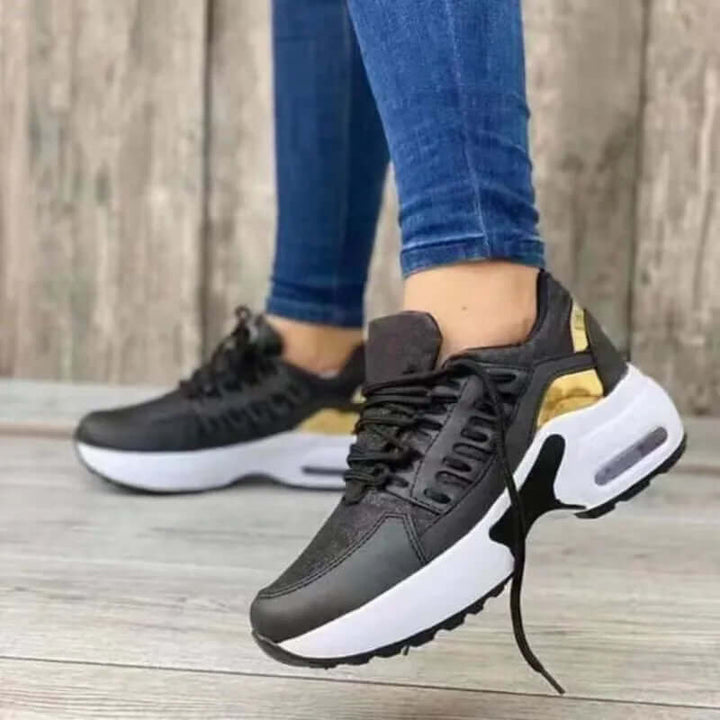 Women's Breathable Lace-Up Trainers