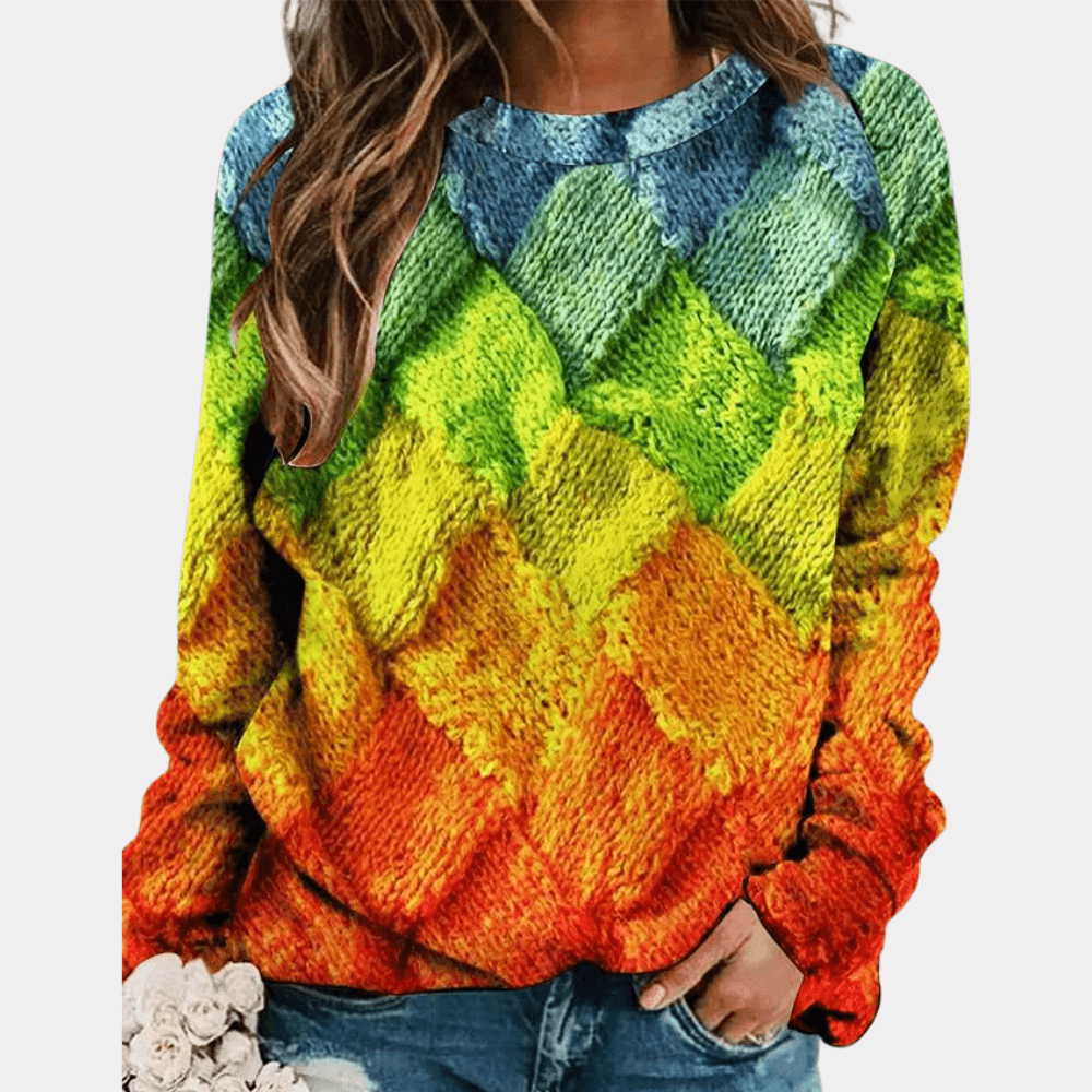 Women's Knitted Sweater - Soft & Sustainable