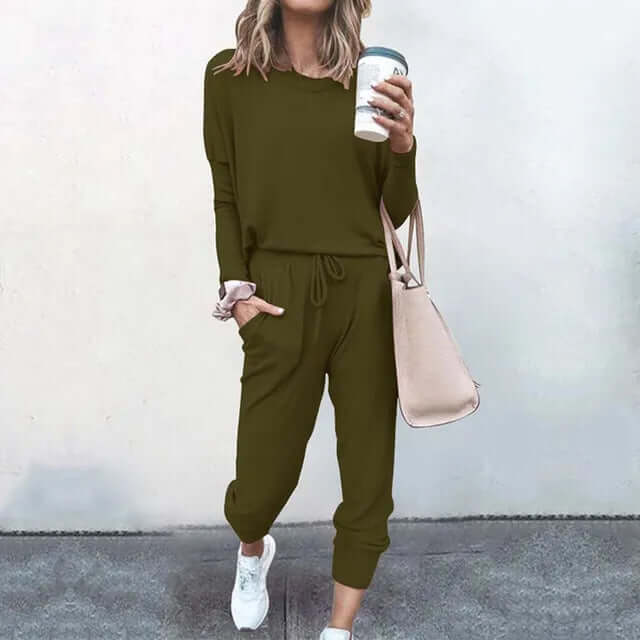 Women's Loose Tracksuit Set for Casual Comfort