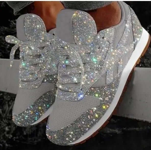 Women's Glitter Casual Sneakers
