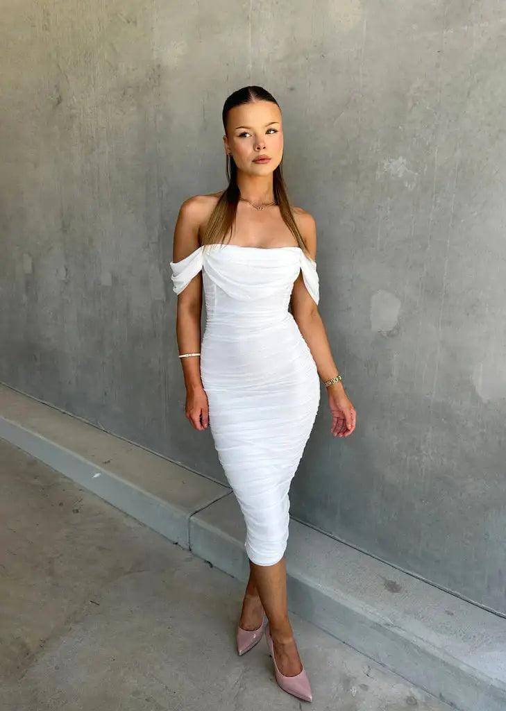Women's Sleeveless Flowy Midi Dress