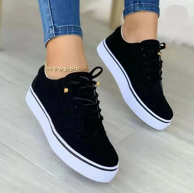 Women's Casual Lace-Up Trainers