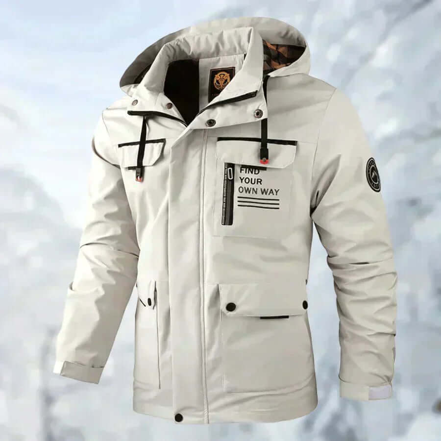Men's Waterproof Goose Down Jacket