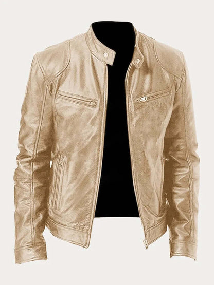 Men's Classic Leather Jacket