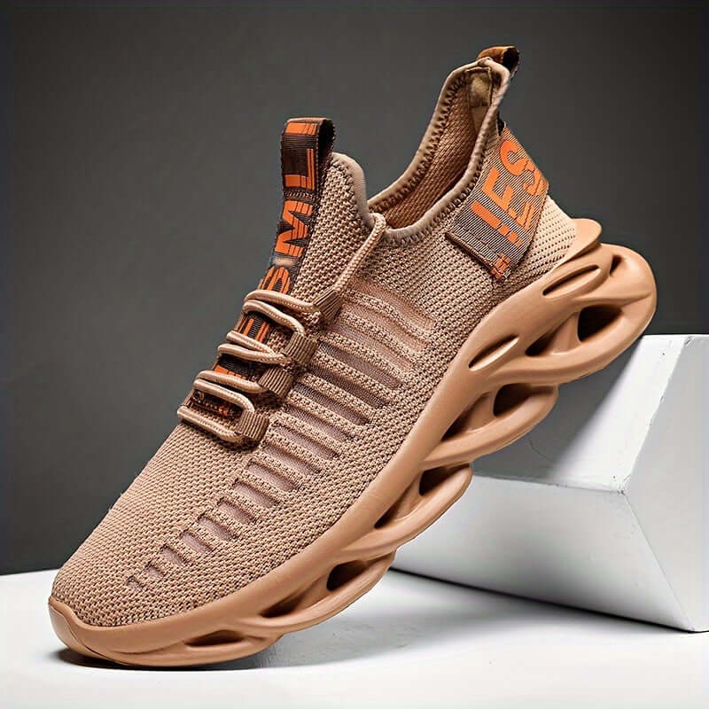 Men's Breathable Knit Running Shoes