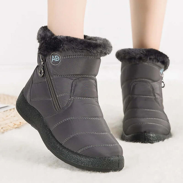 Women's Fur-Lined Casual Ankle Boots