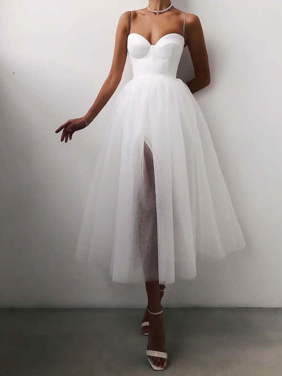 Women's Midi A-Line Party Dress