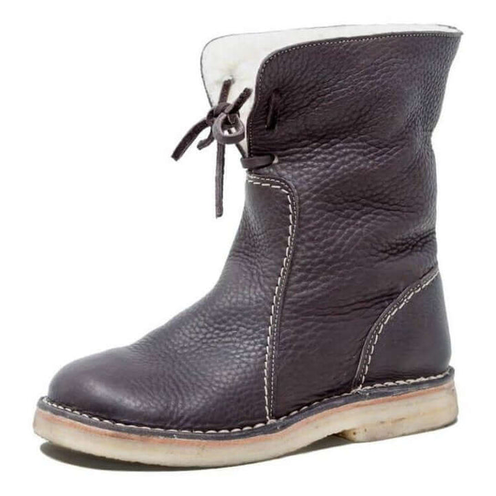 Waterproof Wool-Lined Boots for Women