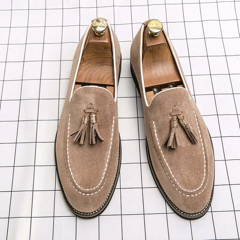 Men's Suede Casual Loafers