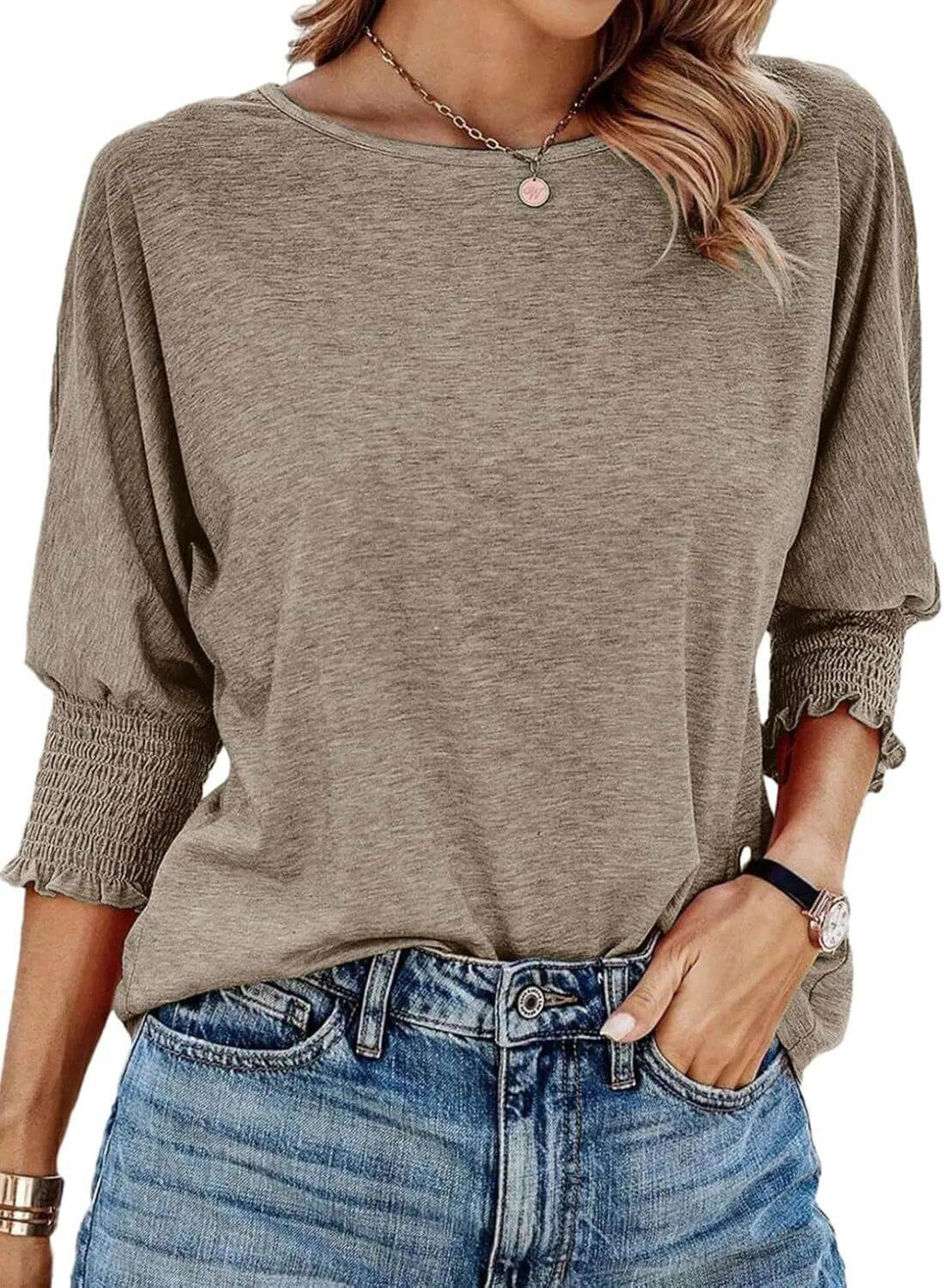 Women's Ribbed Knit Top