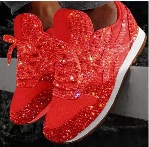 Women's Glitter Casual Sneakers