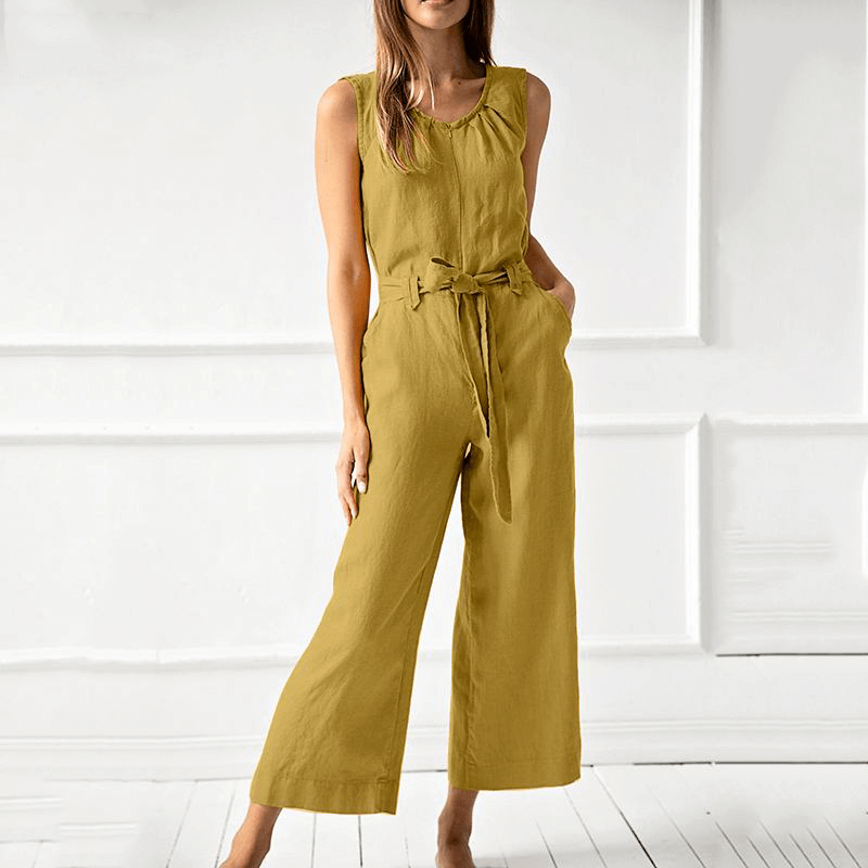 Women's Relaxed Wide Leg Jumpsuit